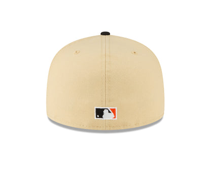 Men's Baltimore Orioles New Era Black/Vegas Gold 59FIFTY Fitted Hat