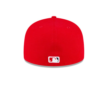 Men's Anaheim Angels New Era Red Game Authentic Collection On-Field 59FIFTY Fitted Hat