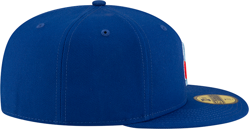 Gorra ajustada BP 59FIFTY New Era Royal Alternate Guitar Bear de los Chicago Cubs para hombre