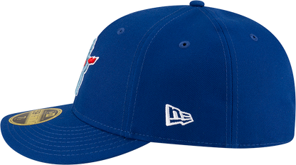 Gorra ajustada de perfil bajo Chicago Cubs New Era Royal Alternate Guitar Bear BP 59FIFTY para hombre