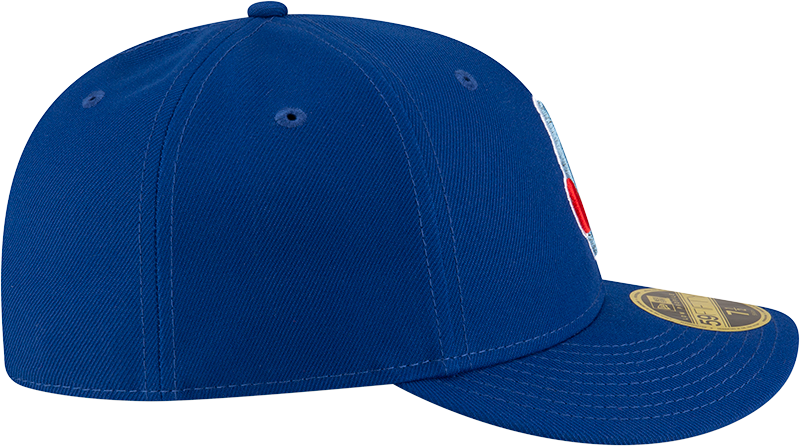Gorra ajustada de perfil bajo Chicago Cubs New Era Royal Alternate Guitar Bear BP 59FIFTY para hombre