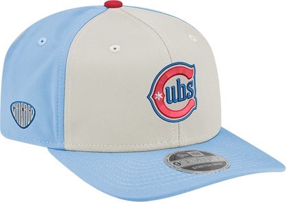 Chicago Cubs New Era Alternate 2 Chrome/ Sky Blue 9SEVENTY Hat
