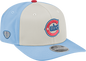 Chicago Cubs New Era Alternate 2 Chrome/ Sky Blue 9SEVENTY Hat