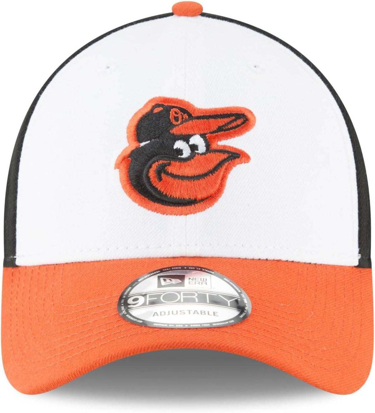 Gorra ajustable de béisbol The League 9FORTY de los Baltimore Orioles para hombre, versión de local