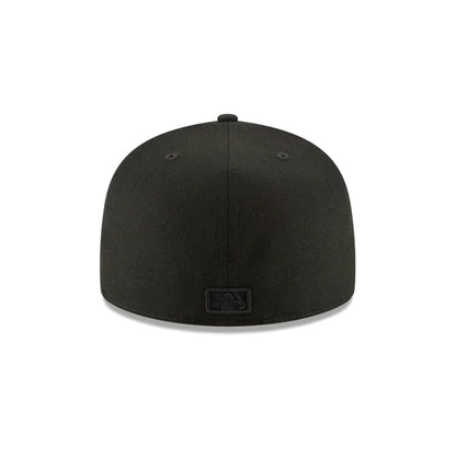Anaheim Angels Tonal Black On Black 59Fifty Fitted Hat