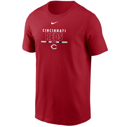 Men's Cincinnati Reds Nike Red Color Bar T-Shirt