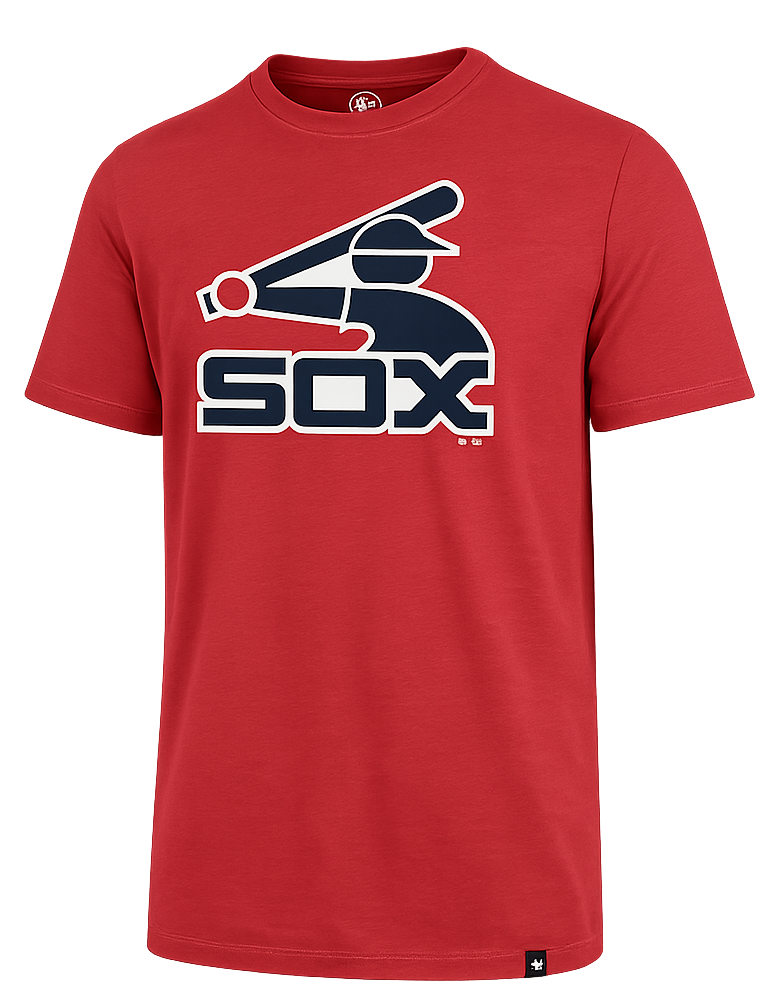 Camiseta roja '47 Imprint Club para hombre con logotipo de Batterman de los Chicago White Sox
