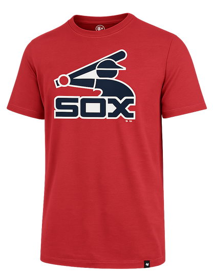 Camiseta roja '47 Imprint Club para hombre con logotipo de Batterman de los Chicago White Sox