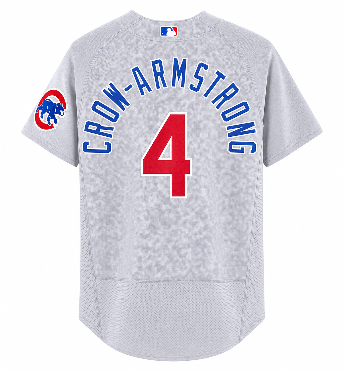 Men's Chicago Cubs Pete Crow-Armstrong Nike Road Gray Authentic Player Jersey