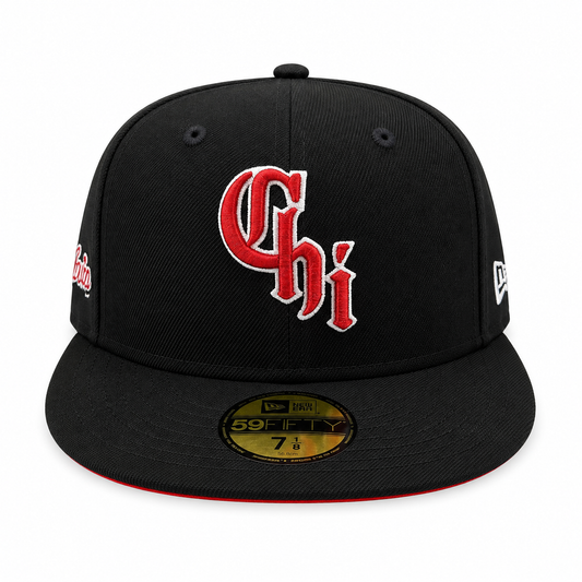Chicago White Sox New Era City Connect Red/Black 59FIFTY Fitted Hat