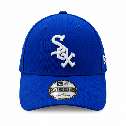 Gorra New Era 39THIRTY Flex Fit azul real Chicago White Sox Classic 1969 Cooperstown Classics