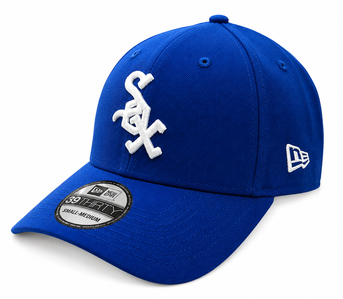Gorra New Era 39THIRTY Flex Fit azul real Chicago White Sox Classic 1969 Cooperstown Classics