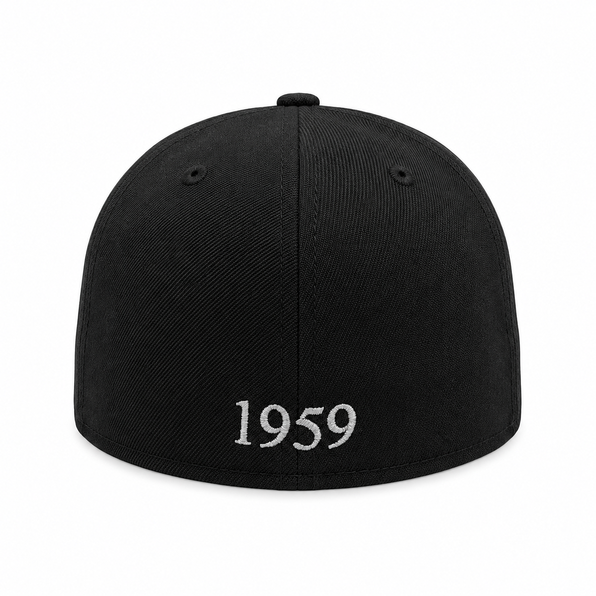 Gorra New Era 39THIRTY Flex Fit negra Chicago White Sox 1959 Cooperstown Classics