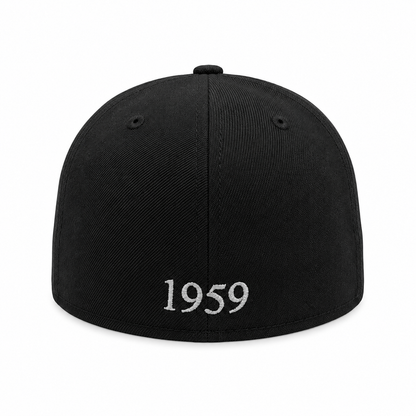 Gorra New Era 39THIRTY Flex Fit negra Chicago White Sox 1959 Cooperstown Classics