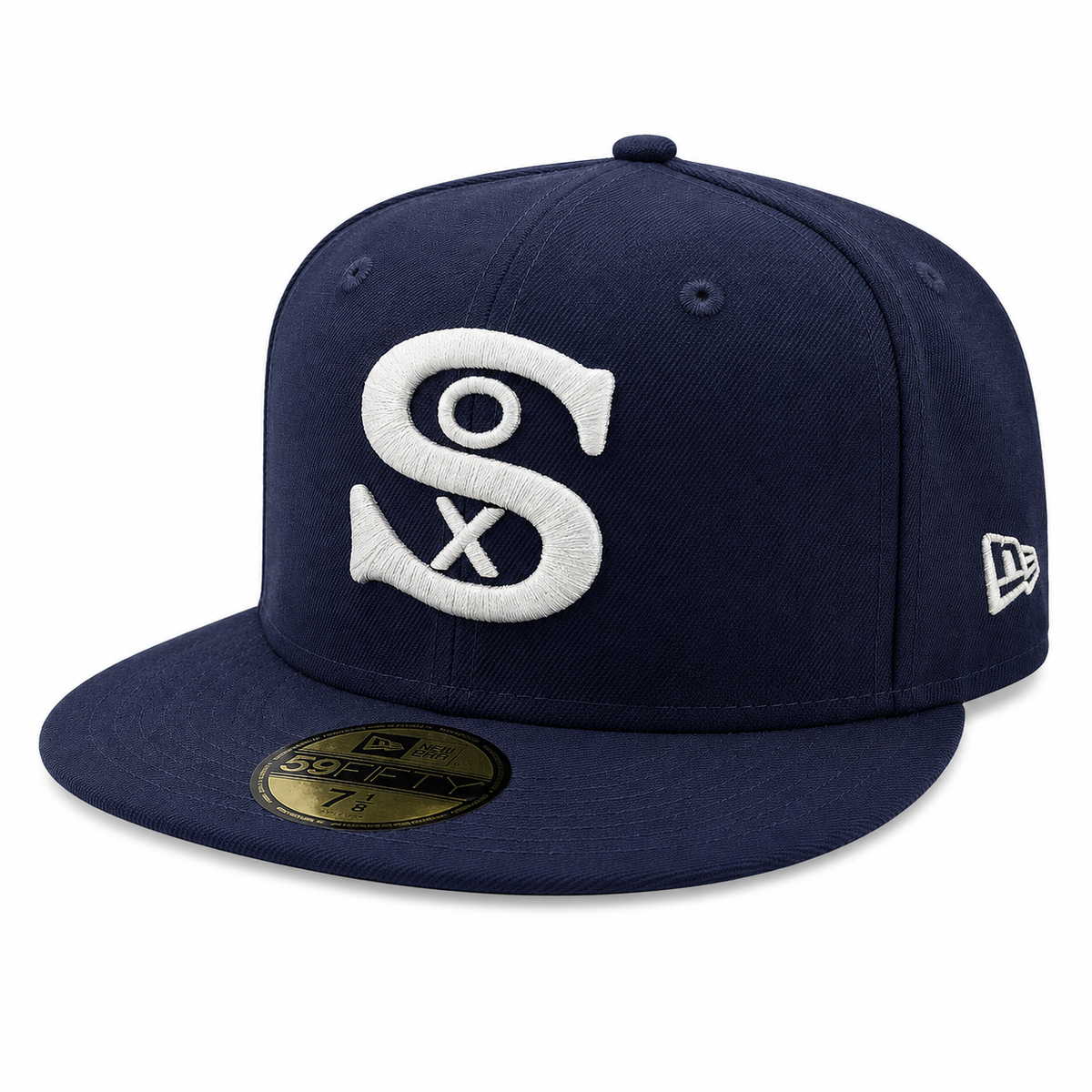 Gorra ajustada 59FIFTY New Era Cooperstown Classics de los Chicago White Sox 1929 en azul marino