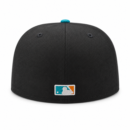Boston Red Sox New Era Black/Pine Hellbilly Deluxe 59FIFTY Fitted Hat