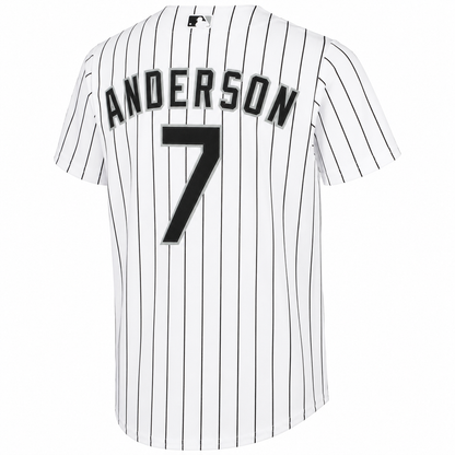 Youth Chicago White Sox Tim Anderson Nike White Home Replica Player Jersey