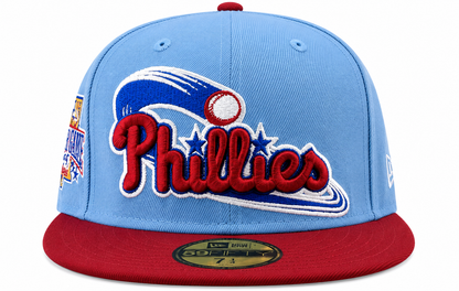 Philadelphia Phillies MLB 1996 ASG 2 Tone Sky Blue/Cardinal New Era 59FIFTY Fitted Hat