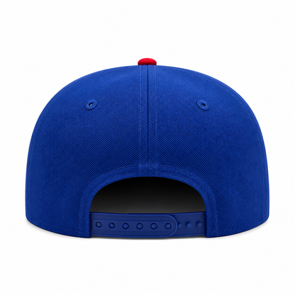 Chicago Cubs New Era Blue A-Frame 150th Anniversary Rope Waving Bear 9FIFTY Snapback Hat