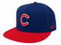 NIKE Chicago Cubs 2 Tone Deep Royal/Red Aero True Adjustable Dri-Fit Performance Hat