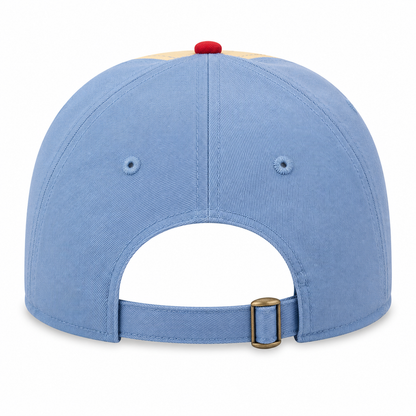 Women's Chicago Cubs Guitar Bear Alternate Micro Baby Blue New Era 9TWENTY Adjustable Hat