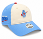 Women's Chicago Cubs Guitar Bear Alternate Micro Baby Blue New Era 9TWENTY Adjustable Hat