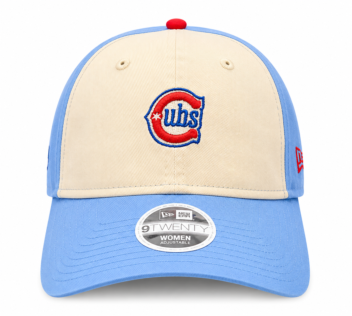 Women's Chicago Cubs 2nd Alternate Micro Baby Blue New Era 9TWENTY Adjustable Hat