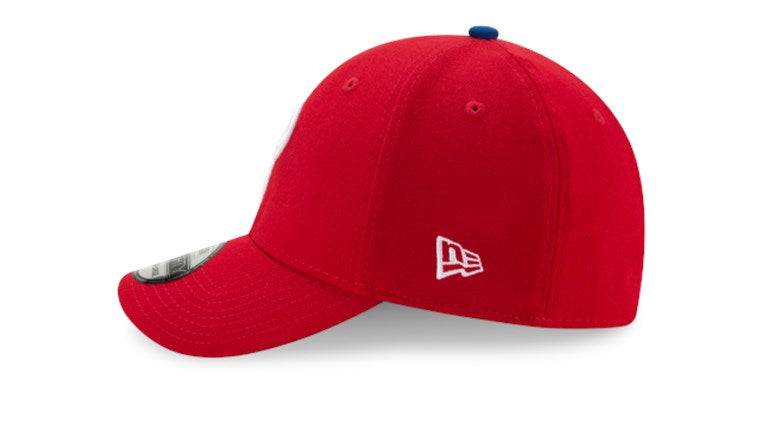 Mens MLB New Era Philadelphia Phillies Team Classic 39THIRTY Flex Fit Hat