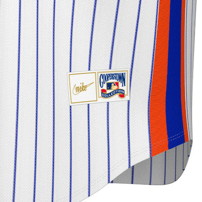 Men's Nike Mike Piazza New York Mets Cooperstown Collection Royal Pinstripe Replica Jersey