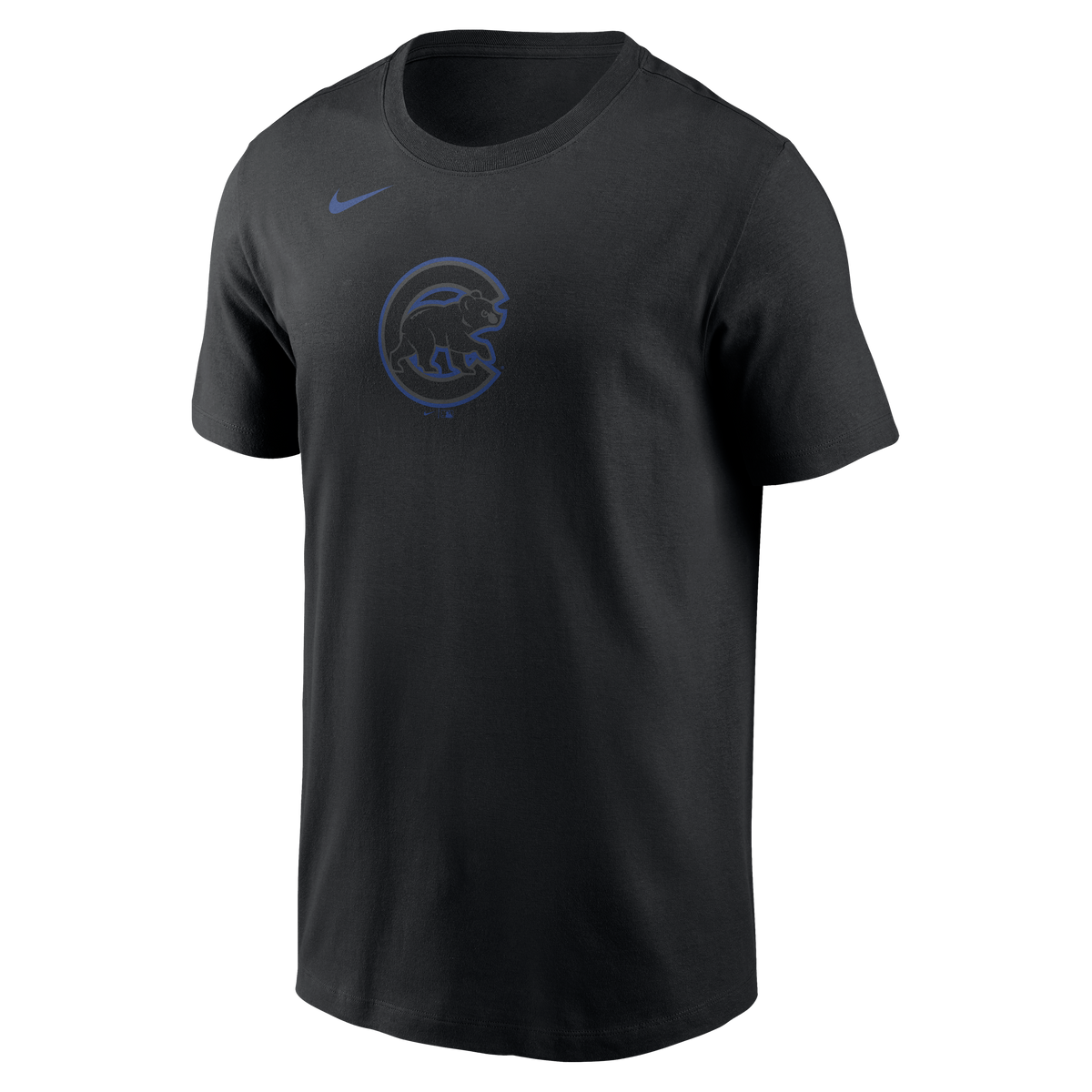 Camiseta Nike Shoot For The Sky negra de los Chicago Cubs para hombre