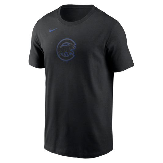 Camiseta Nike Shoot For The Sky negra de los Chicago Cubs para hombre
