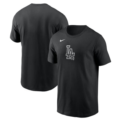 Camiseta Nike Shoot For The Sky negra de los Los Angeles Dodgers para hombre