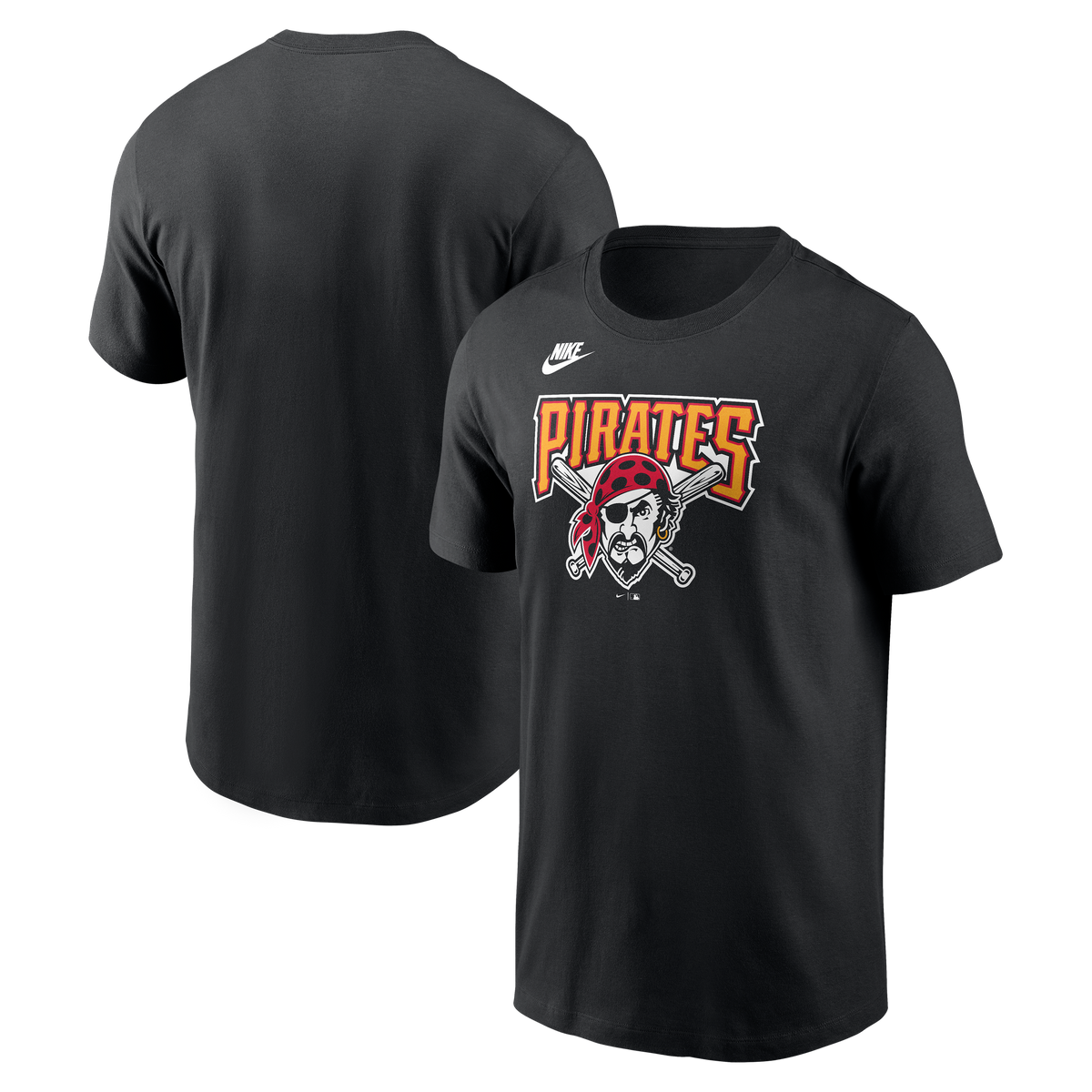 Men's Pittsburgh Pirates Nike Team Cooperstown Black T-Shirt