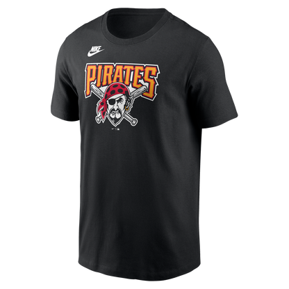 Men's Pittsburgh Pirates Nike Team Cooperstown Black T-Shirt