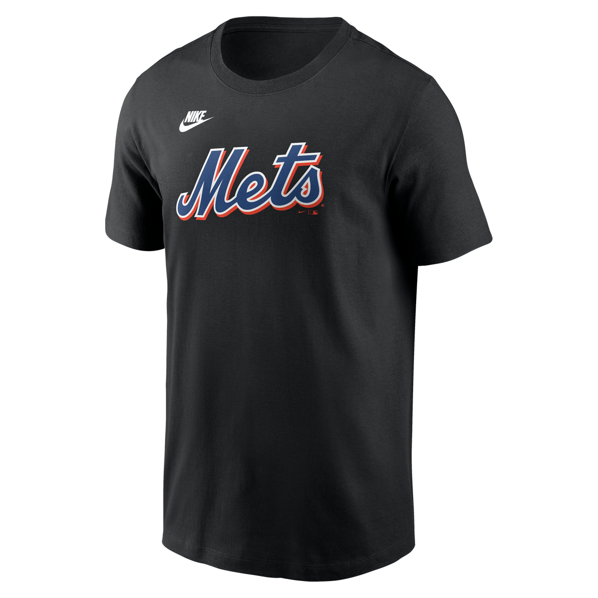 Camiseta negra Nike de hombre de Mike Piazza de los New York Mets con nombre y número