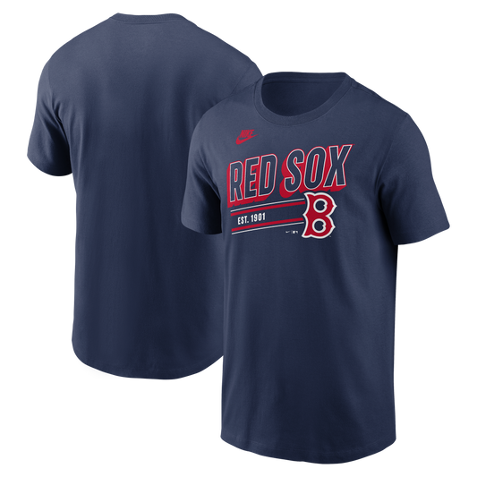 Men's Boston Red Sox Nike Navy Cooperstown Retro T-Shirt