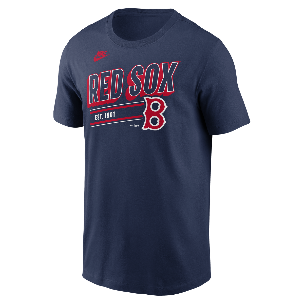 Men's Boston Red Sox Nike Navy Cooperstown Retro T-Shirt