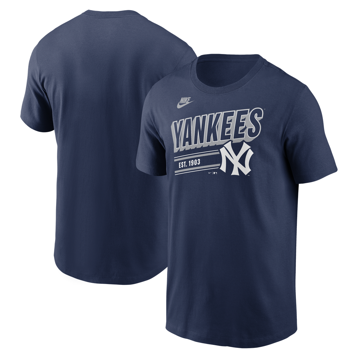 Men's New York Yankees Nike Navy Cooperstown Retro T-Shirt