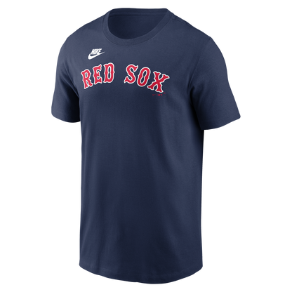 Men's Boston Red Sox Carl Yastrzemski Nike Navy Cooperstown Collection Name & Number T-Shirt