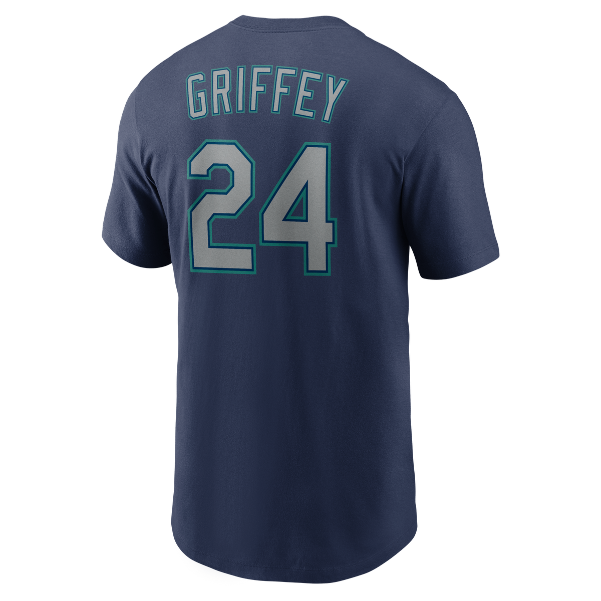 Camiseta Nike azul marino para hombre de Ken Griffey Jr. de los Seattle Mariners con nombre y número