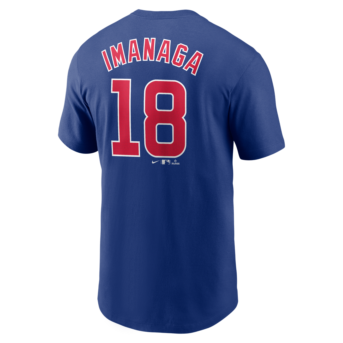Men's Shota Imanaga Chicago Cubs Nike Royal Blue Name and Number T-Shirt