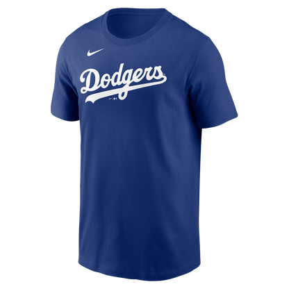Camiseta Nike azul real con logotipo de los Los Angeles Dodgers para hombre