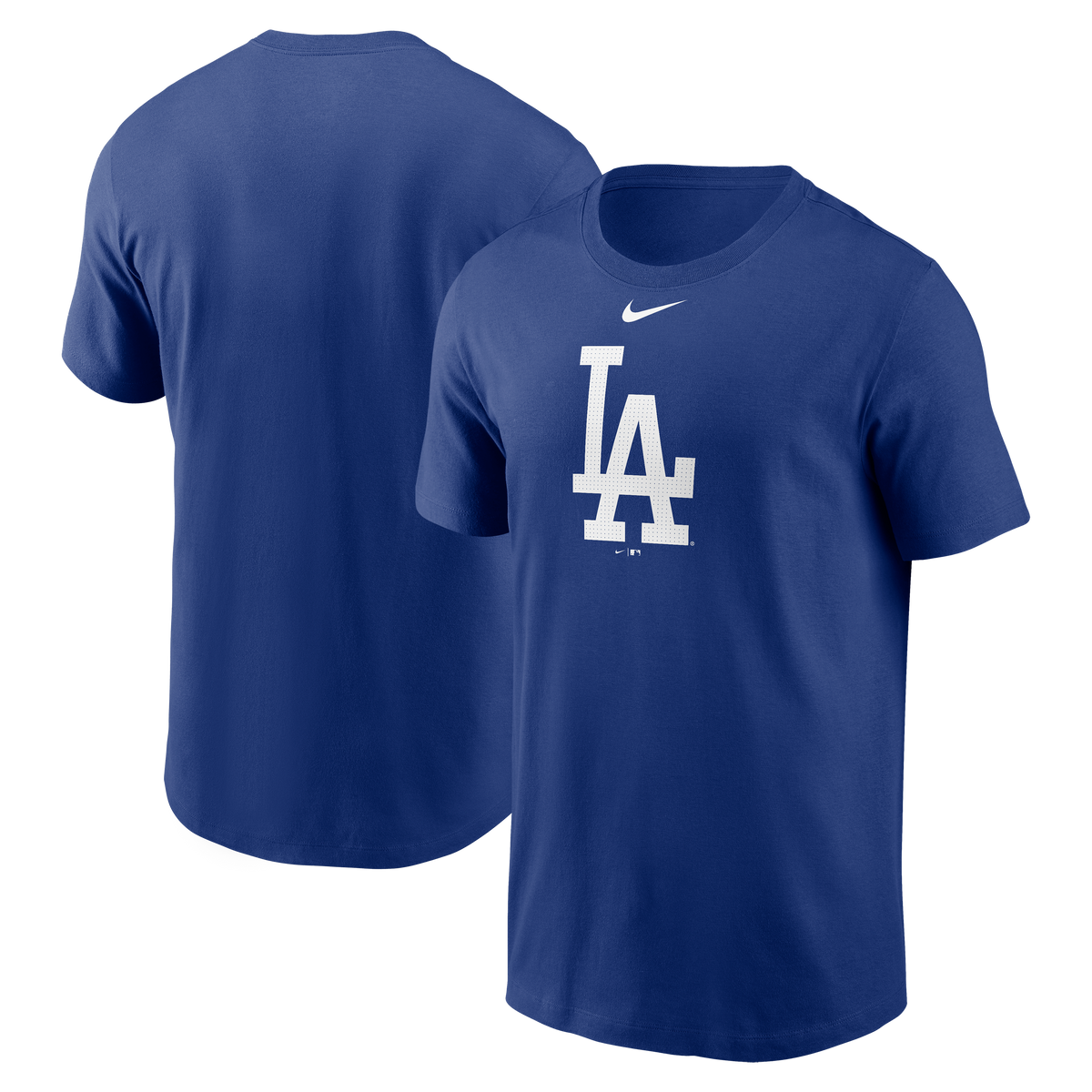 Men's Los Angeles Dodgers Nike Royal Blue Fuse Large Logo T-Shirt