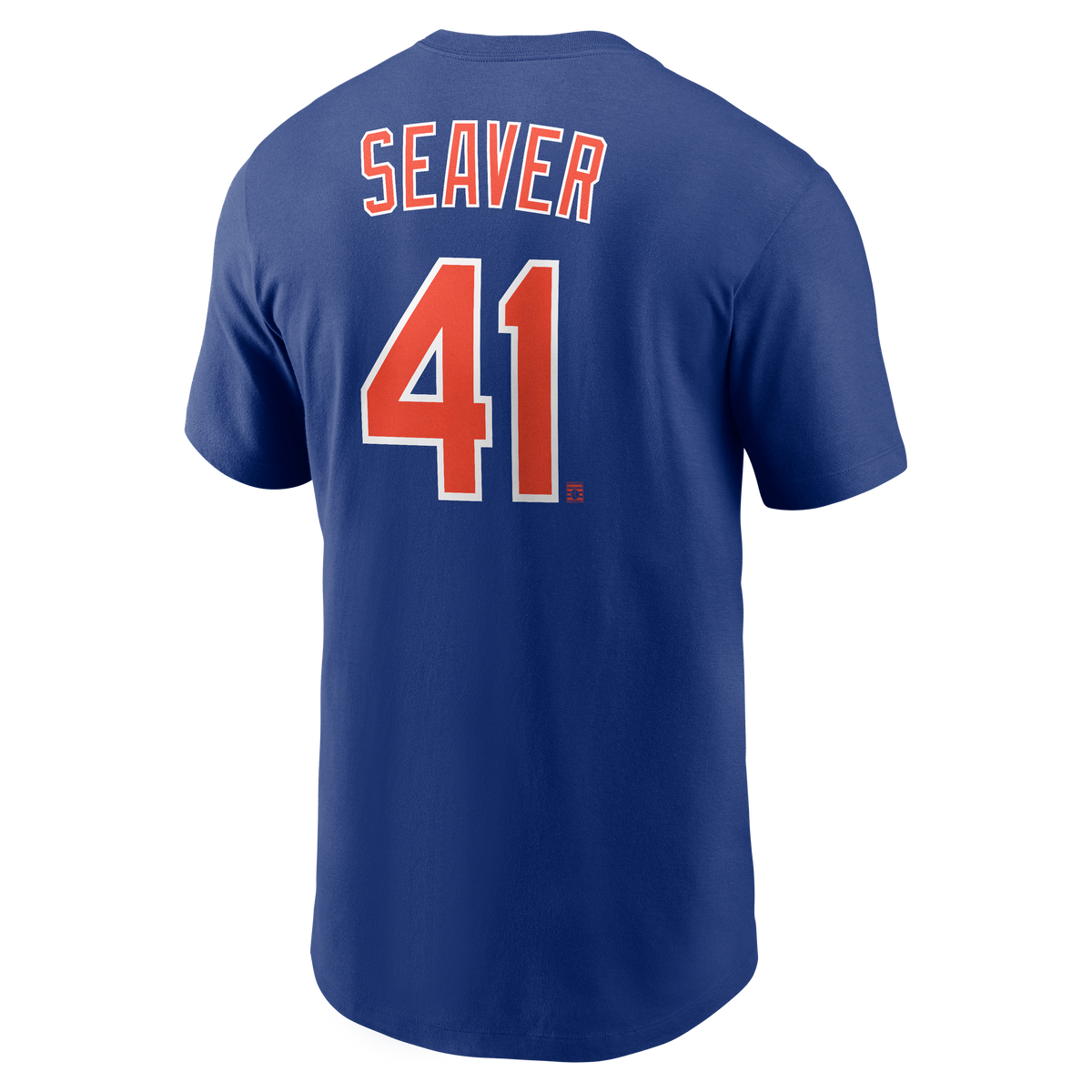Men's Tom Seaver New York Mets Nike Royal Name & Number T-Shirt