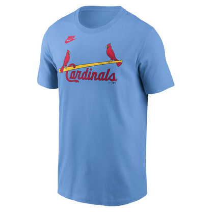 Men's Ozzie Smith St. Louis Cardinals Nike Valor Blue Name & Number T-Shirt