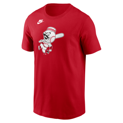 Men's Cincinnati Reds Nike Red Cooperstown Team Logo T-Shirt