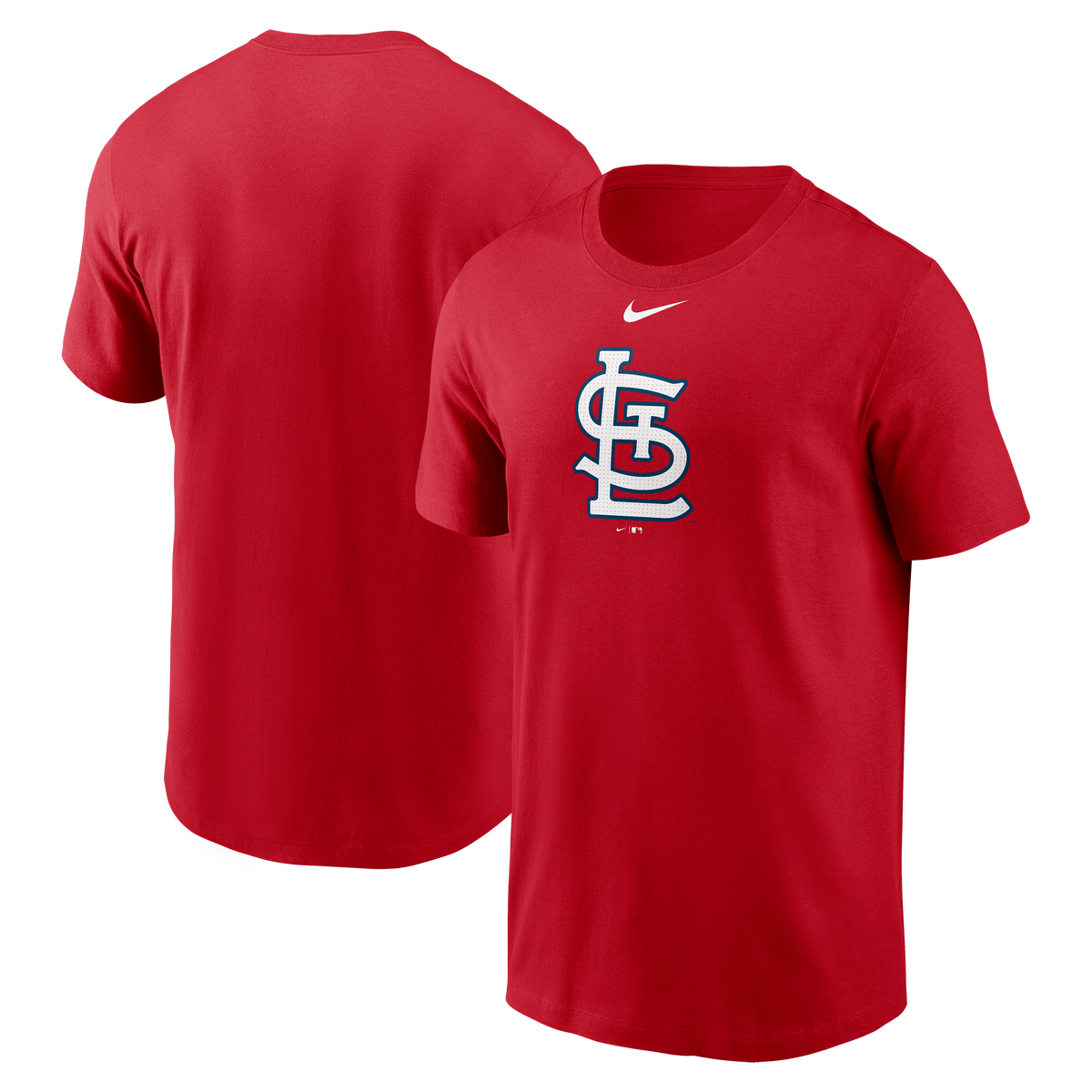 Camiseta Nike Red Fuse de los Cardenales de San Luis para hombre con logotipo grande