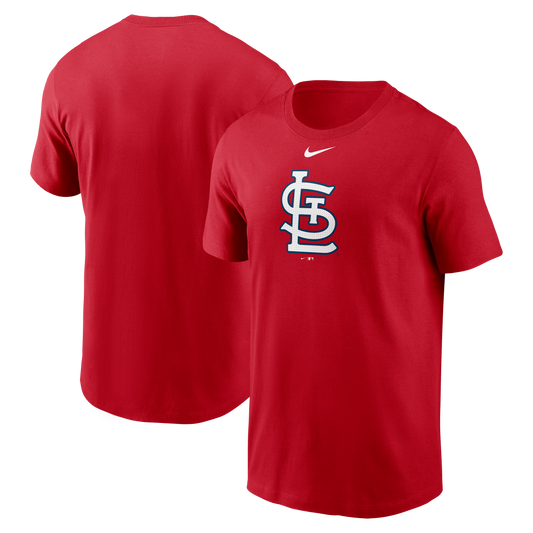 Men's St. Louis Cardinals Nike Red Fuse Large Logo T-Shirt