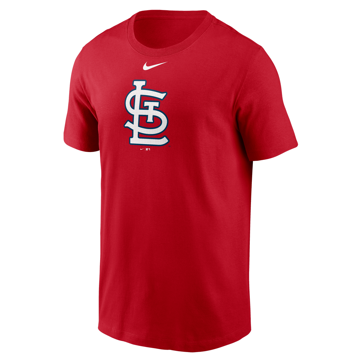 Camiseta Nike Red Fuse de los Cardenales de San Luis para hombre con logotipo grande