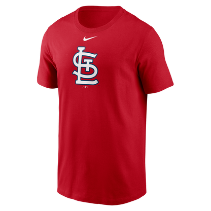 Camiseta Nike Red Fuse de los Cardenales de San Luis para hombre con logotipo grande